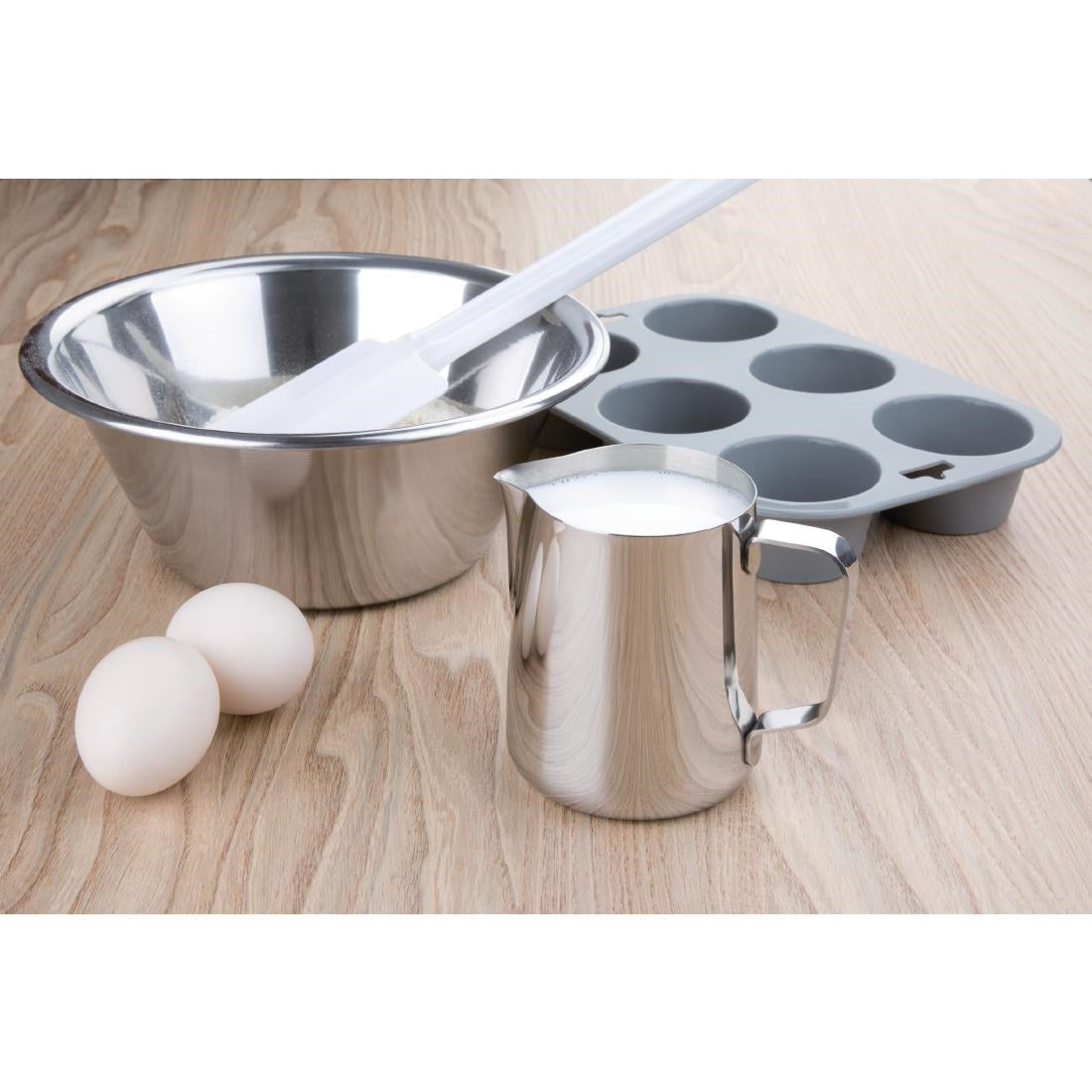 Olympia Milk Jug Stainless Steel 570ml - J317