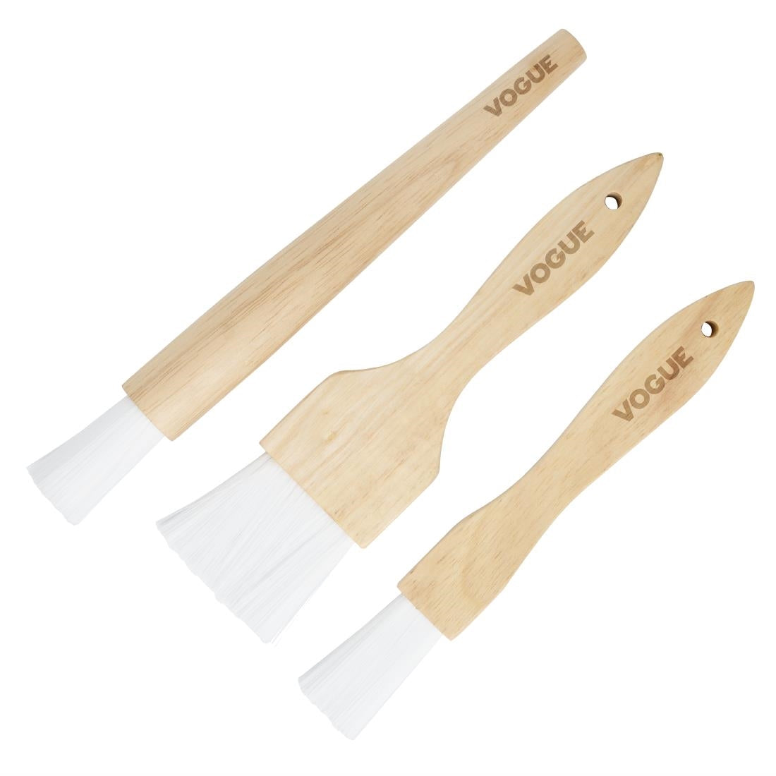 Vogue Wooden Handle Pastry Brush 205mm - JA526