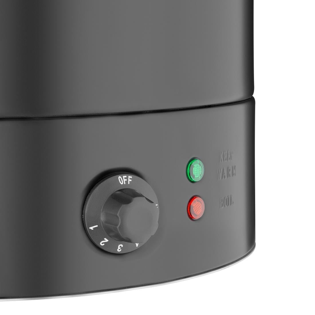 Apuro Energy Saving Water Urn Matt Black 20Ltr - JA862-A