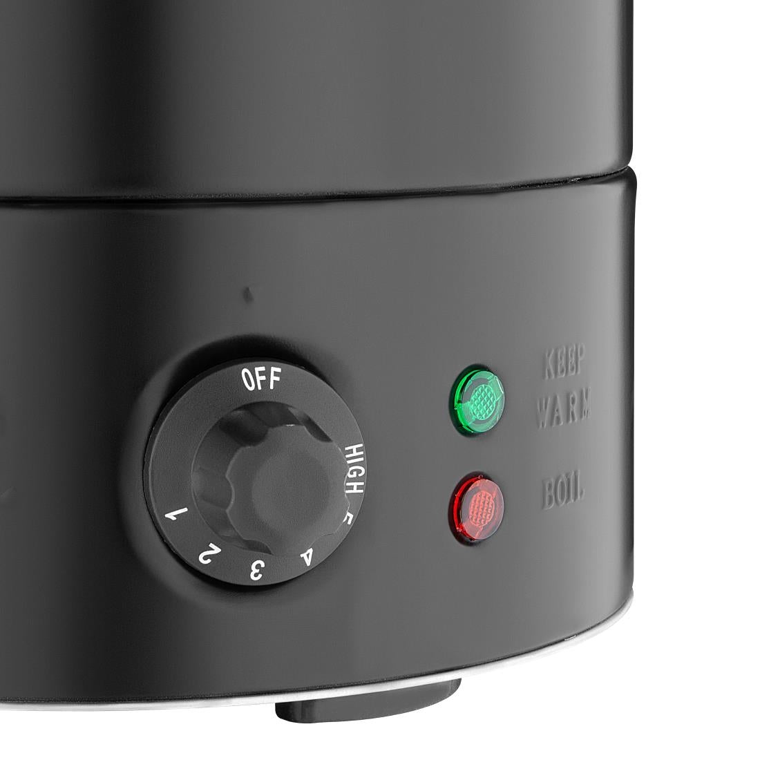 Apuro Energy Saving Water Urn Matt Black 30Ltr - JA863-A