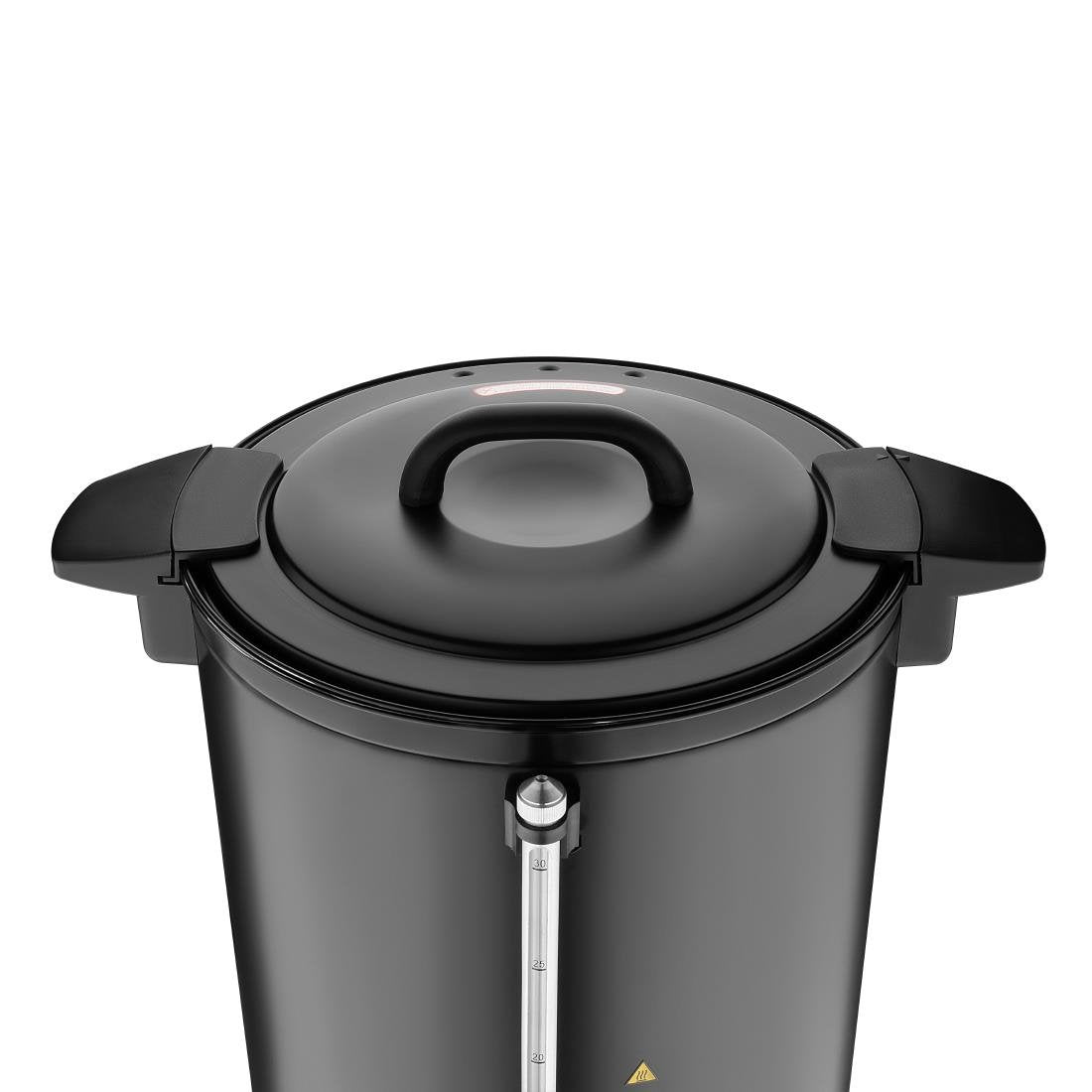 Apuro Energy Saving Water Urn Matt Black 30Ltr - JA863-A