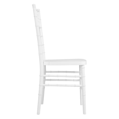 Bolero Chiavari Polypropylene Chairs White (4 Pack) - JA998