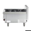 GasMAX Benchtop Natural Gas 2 Burner Cooktop W/ Splashback JUS-TR-2B