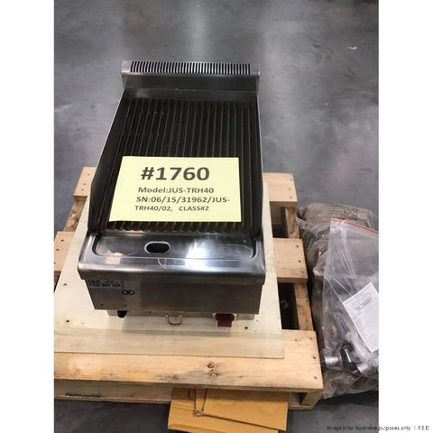 CLEARANCE - Gasmax Benchtop Gas Lava Rock Grill JUS-TRH40-NSW1760
