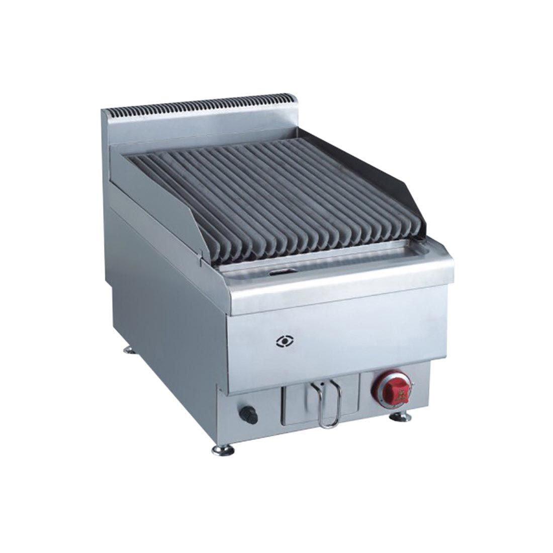 GASMAX JUS-TRH40E Benchtop Lava Rock Grill - Natural Gas/LPG