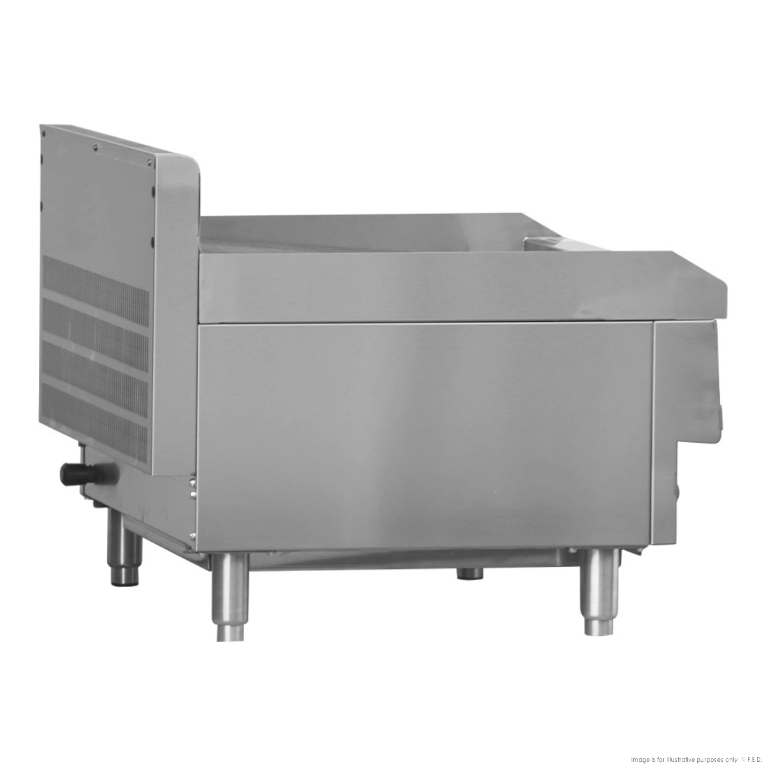 GasMAX Benchtop 2 Burner Chargrill - JUS-TRH60E
