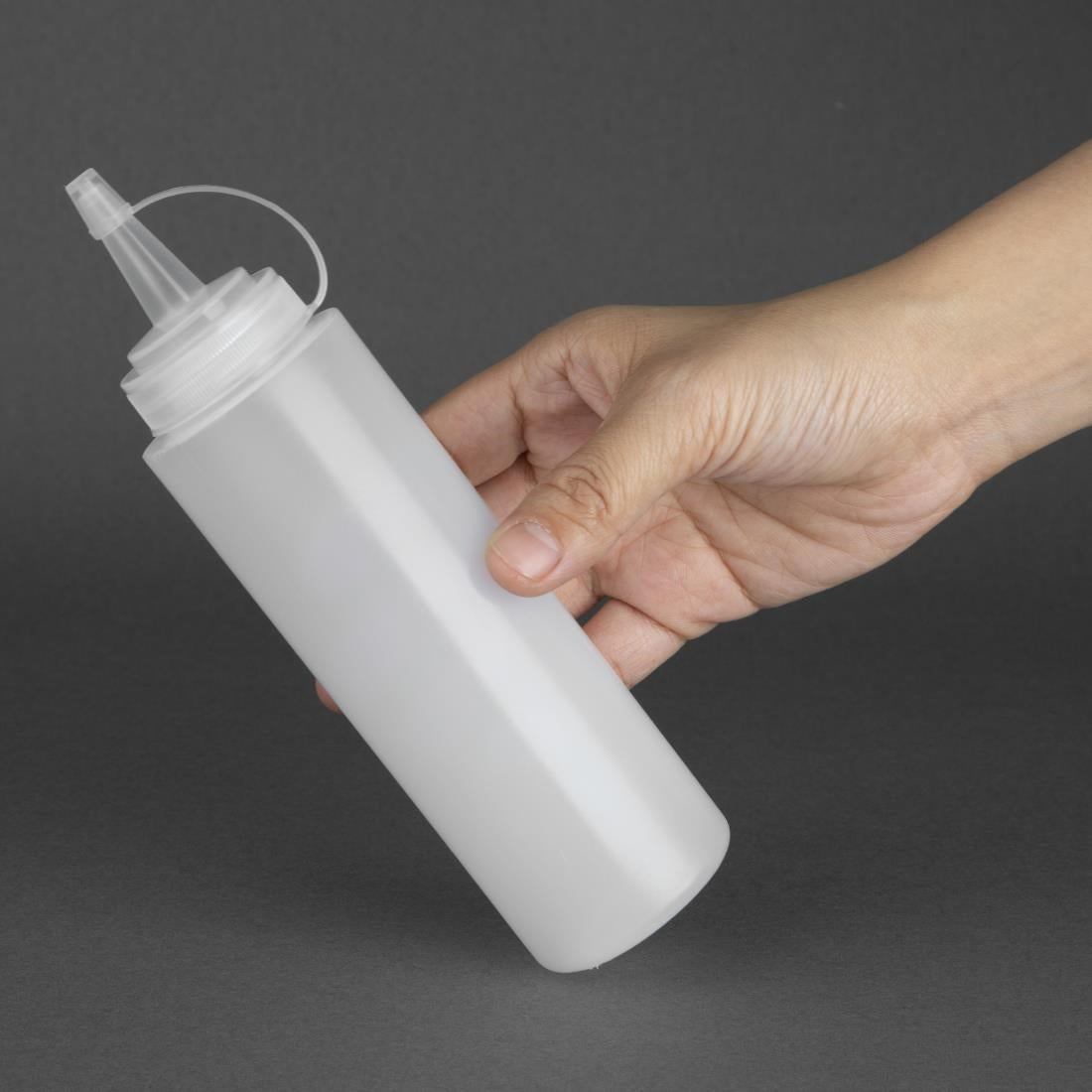 Vogue Clear Squeeze Sauce Bottle 227ml - K062