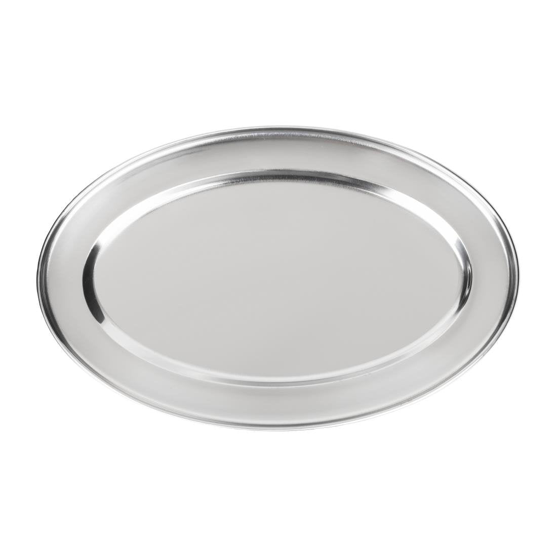 Olympia Stainless Steel Oval Service Tray 250mm - K362