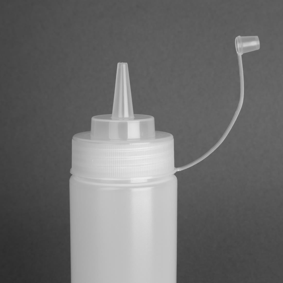 Vogue Clear Squeeze Sauce Bottle 340ml - K657