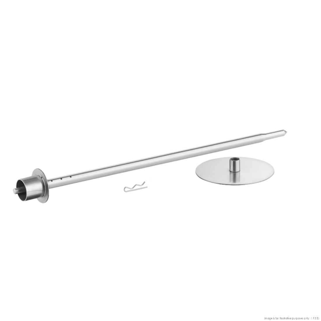 GasMAX Meat Rod Assembly For Kb-4 Kebab Machine - KB-4-MS