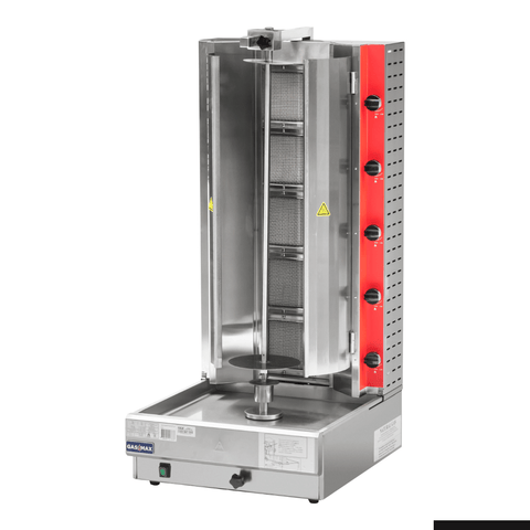 GasMAX Semi-automatic 5 Burner Ng Kebab Machine - KB-5