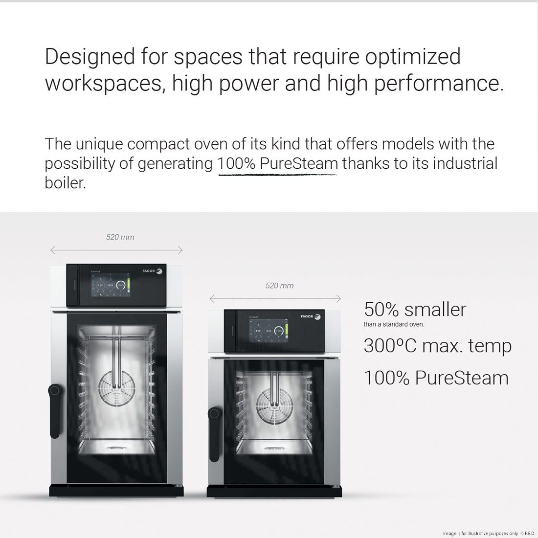 Fagor iKore Kompact Advance Compact Oven 6x1/1GN - K-AW-061ESWR