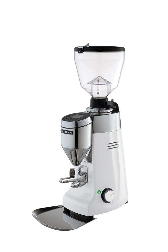 Mazzer Kony S Electronic - Coffee Grinder - White