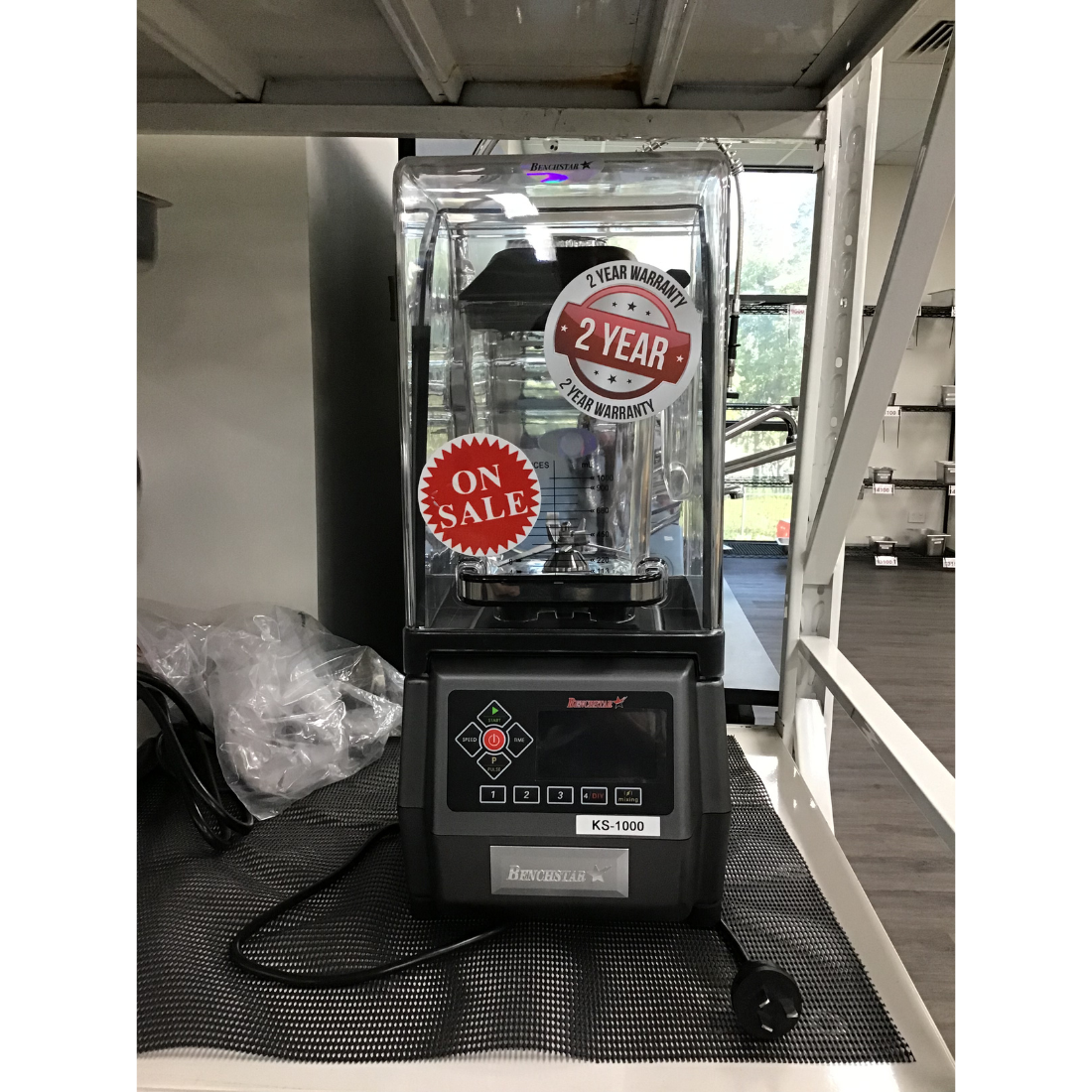CLEARANCE - Benchstar Pro Commercial Smoothies Blender - KS-10000-VIC1043