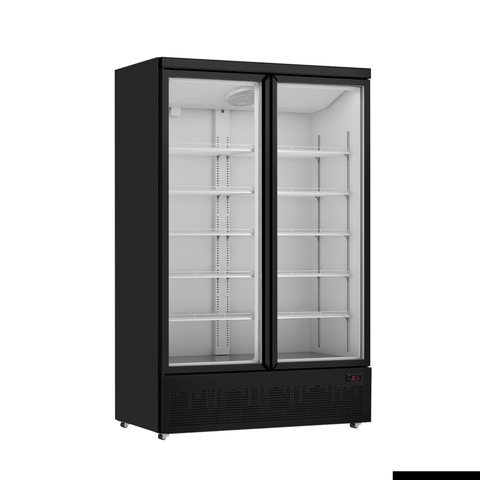Thermaster Double Door Supermarket Fridge LG-1000BGBM