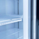 Thermaster 1000L Two Glass Door Colourbond Upright Drink Fridge White LG-1000P