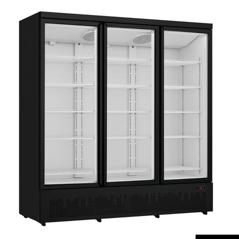 Thermaster 1500L 3 Door Supermarket Fridge Stainless LG-1500BGBM