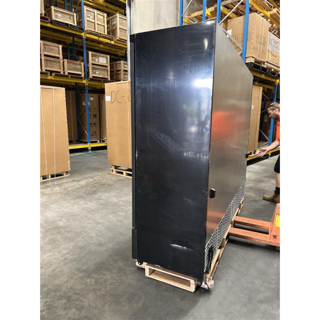 CLEARANCE - Thermaster Four Door Supermarket Fridge Black - LG-2200BGBM-QLD152