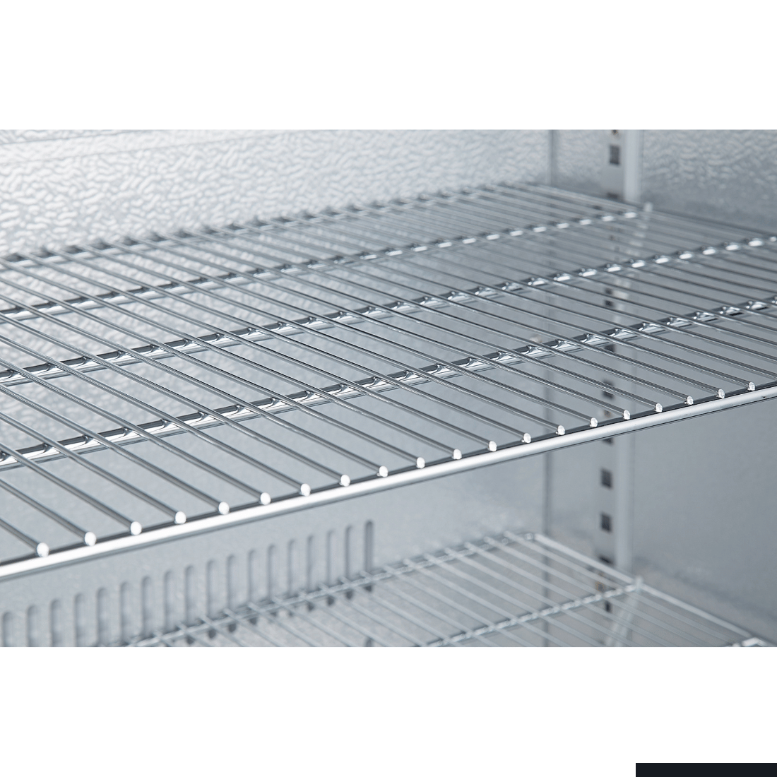 Thermaster Under Bench Double Tropicalised Heated Glass Doors Bar Cooler with Heater Switch - LG-208TD