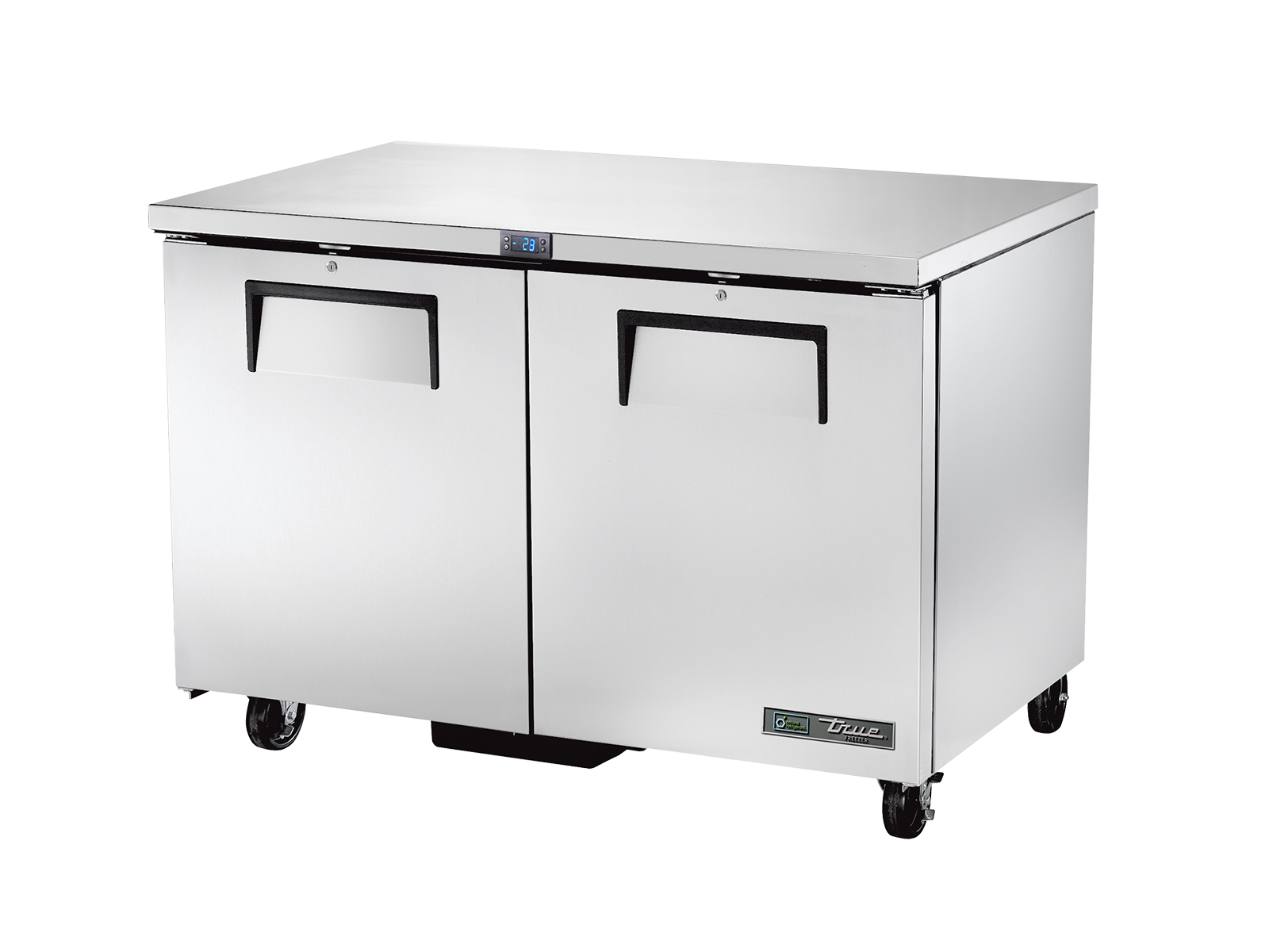 TRUE 2 Solid Door Solid Door Undercounter Freezer 1220mm Width - TUC-48F-HC