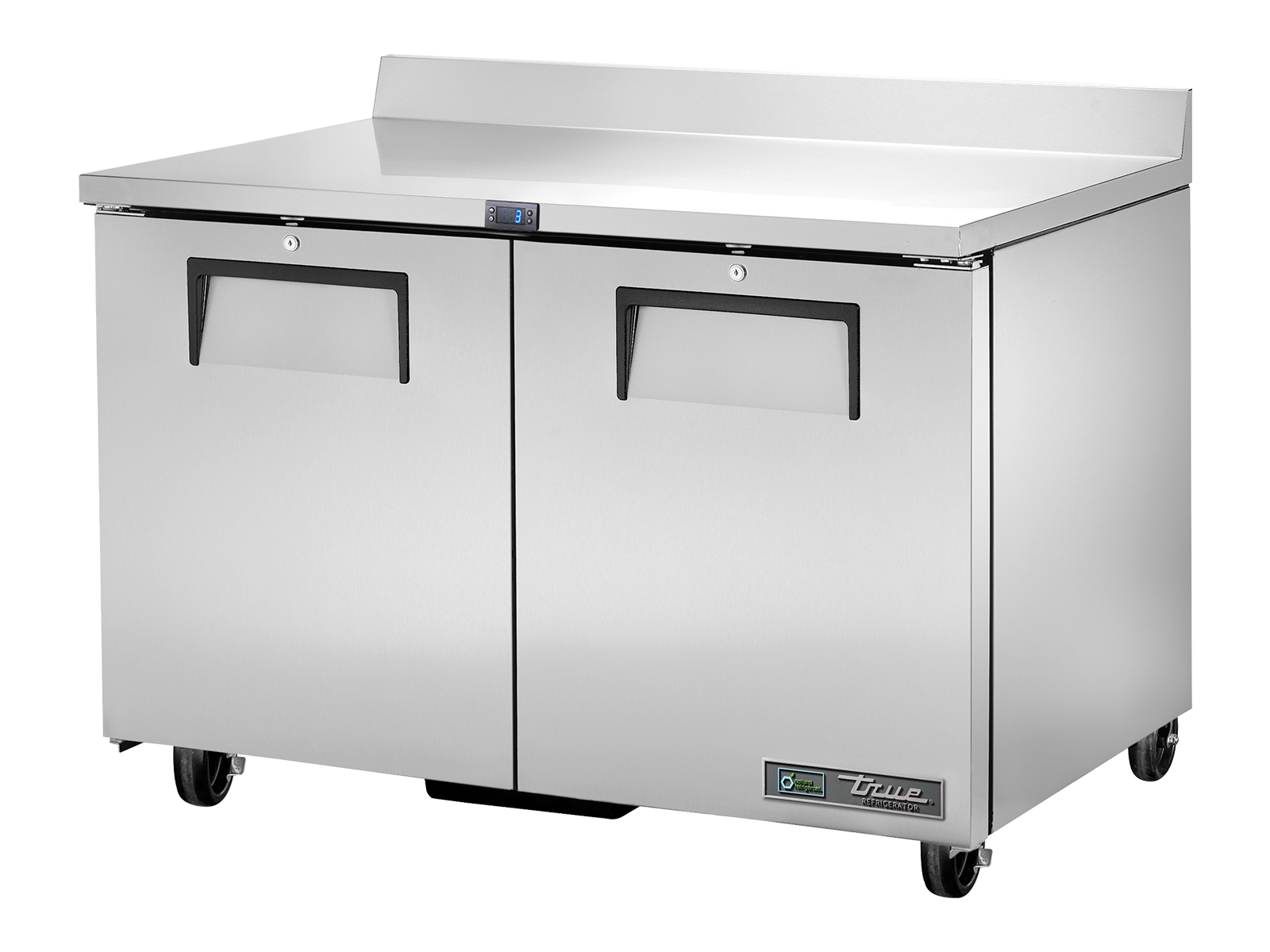 TRUE 2 Solid Door Undercounter/Worktop Refrigerator 1220mm Width - TWT-48-HC