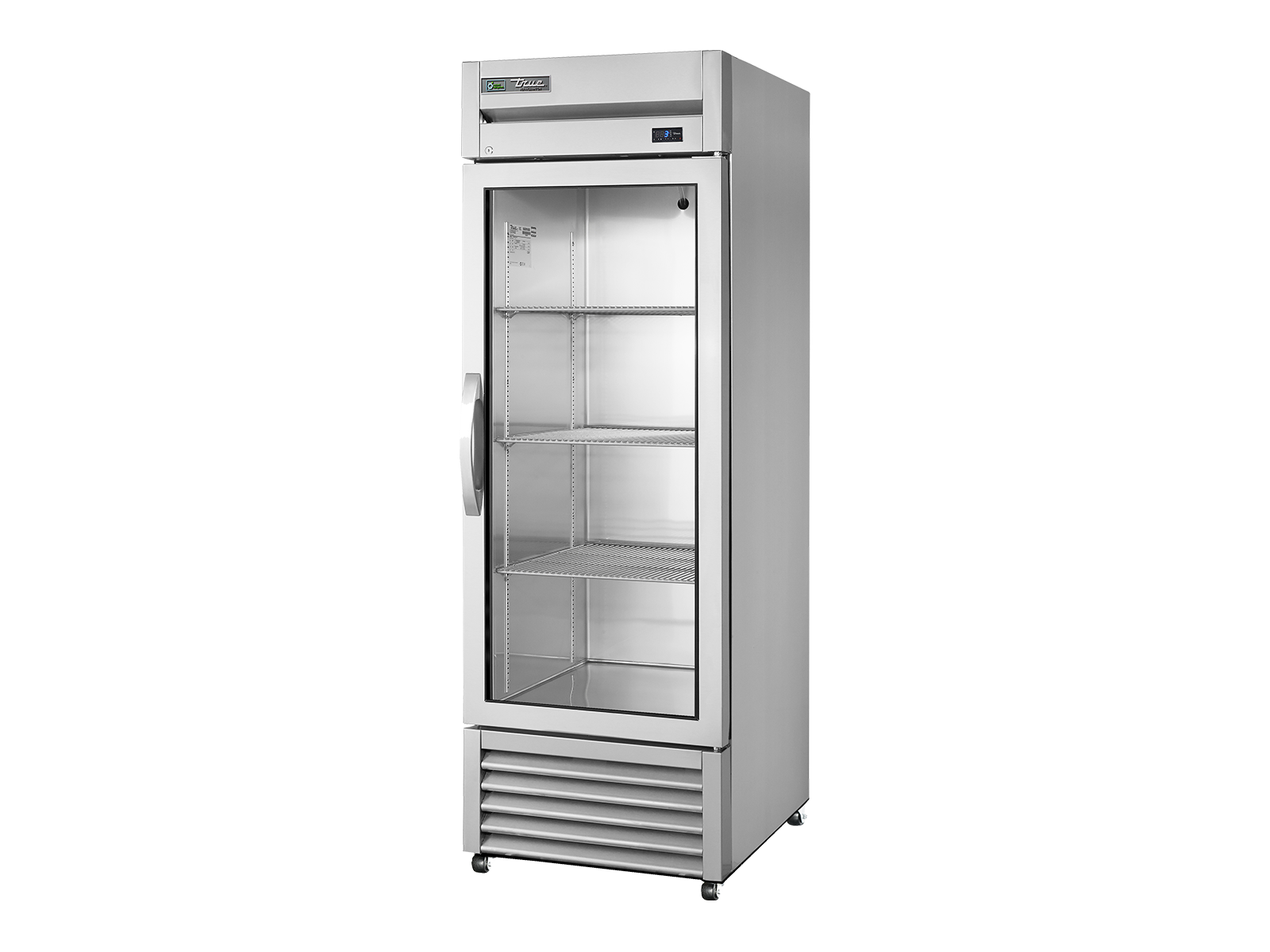 TRUE Reach-In 1 Right-Hinged Glass Swing Door Refrigerator - T-23G-HC-FGD01 RH