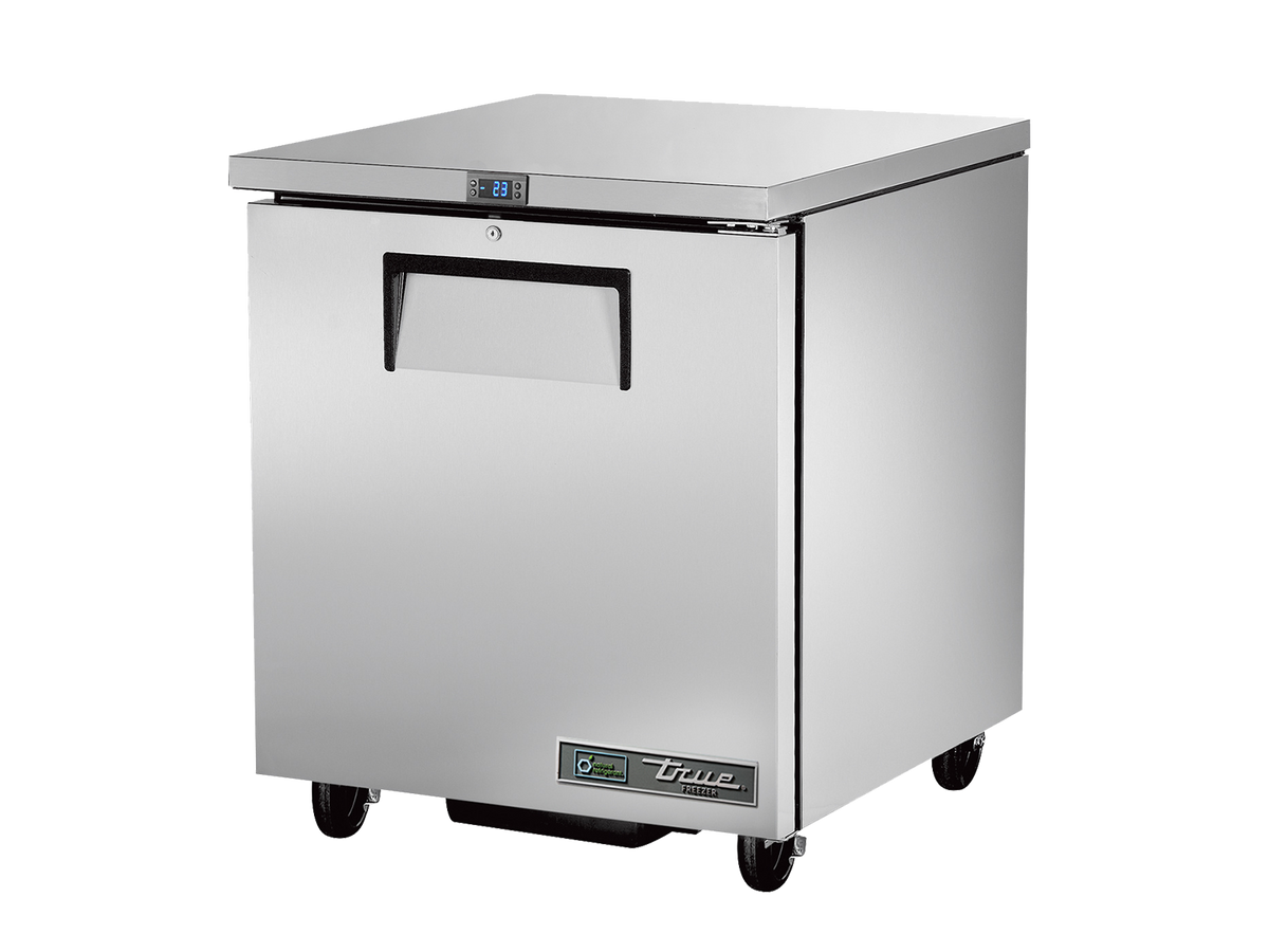 TRUE 1 Solid Door Left-Hinged Solid Door Undercounter Freezer - TUC-27F-HC LH