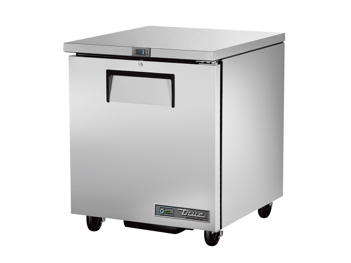 TRUE 1 Right-Hinged Solid Door Undercounter Refrigerator - TUC-27-HC RH