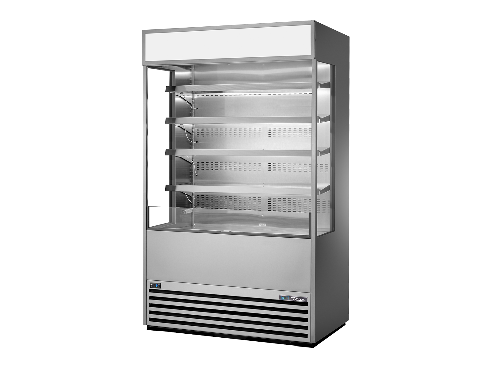 TRUE Glass Sided True Standard Look Merchandiser 1200mm Width - TOAM-48GS-HC-TSL01