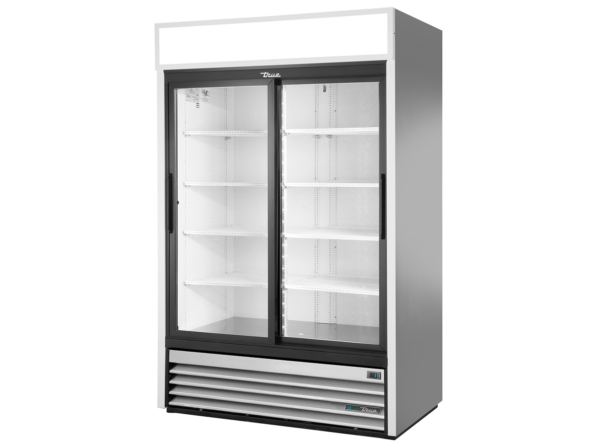 TRUE 2 Slide Door Merchandiser - GDM-47-HC-LD