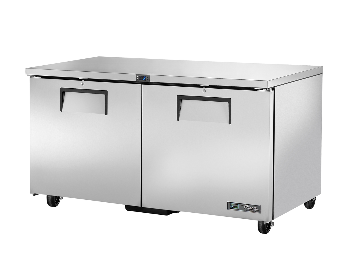 TRUE 2 Solid Door Undercounter Refrigerator - TUC-60-HC