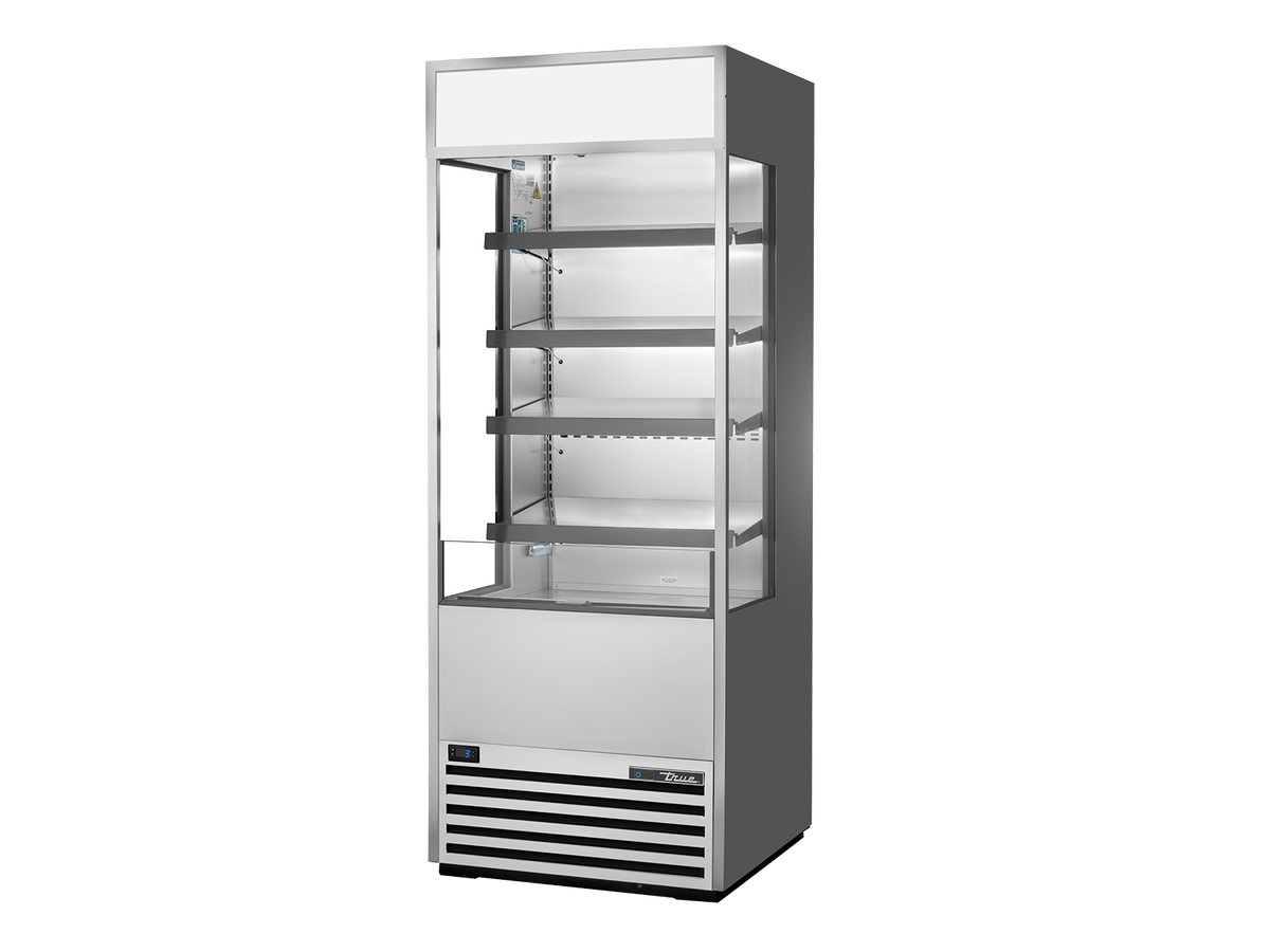 TRUE Glass Sided True Standard Look Merchandiser 760mm Width - TOAM-30GS-HC-TSL01