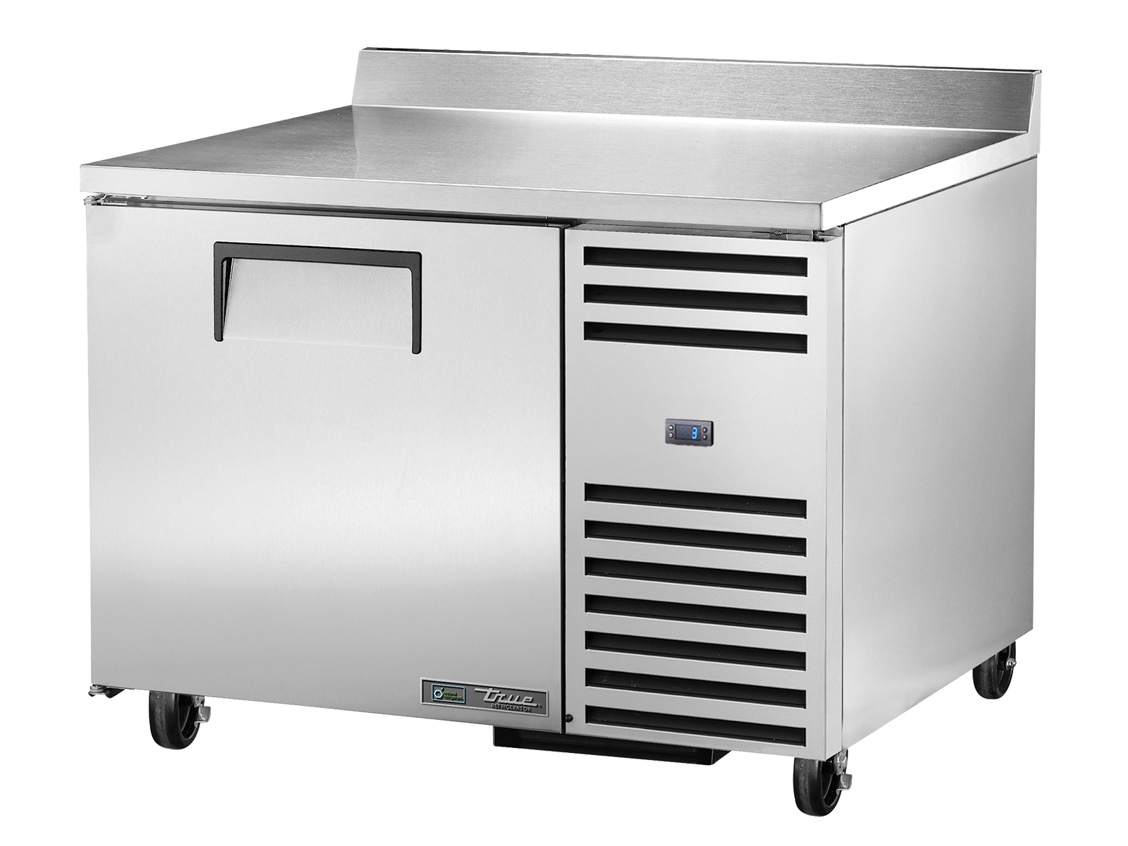TRUE 1 Solid Door Undercounter/Worktop Refrigerator - TWT-44-HC