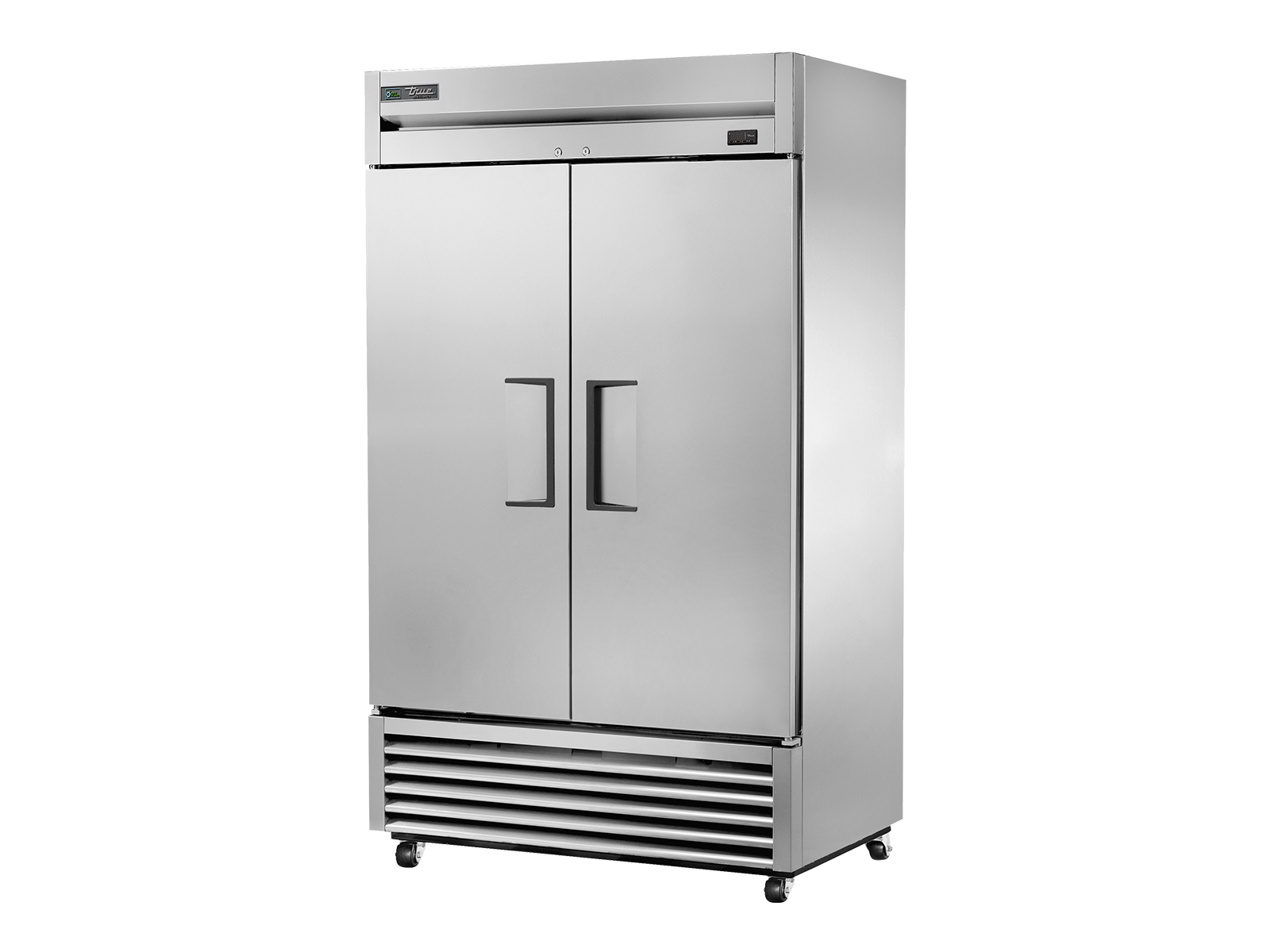 TRUE 2 Reach-In Solid Swing Door Refrigerator - T-43-HC