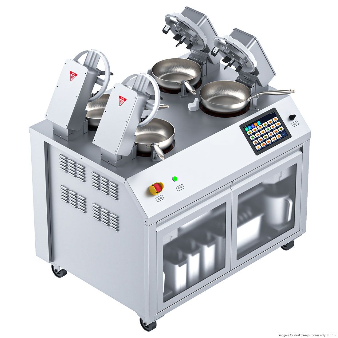 RoboChef Cooking Robot – MSS400PRO
