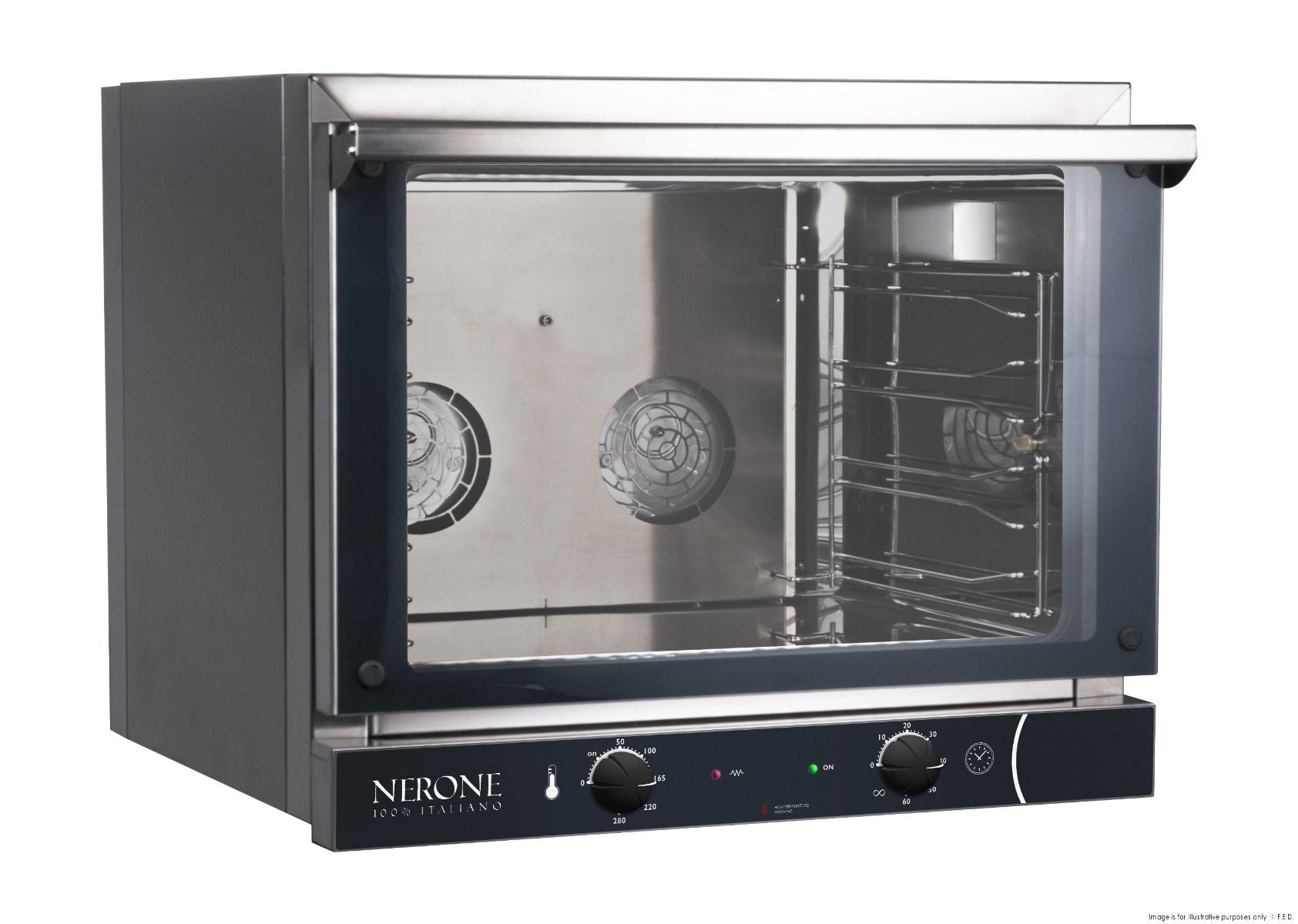 Tecnodom By Fhe 4X1/1GN Tray Convection Oven TDE-4CGN