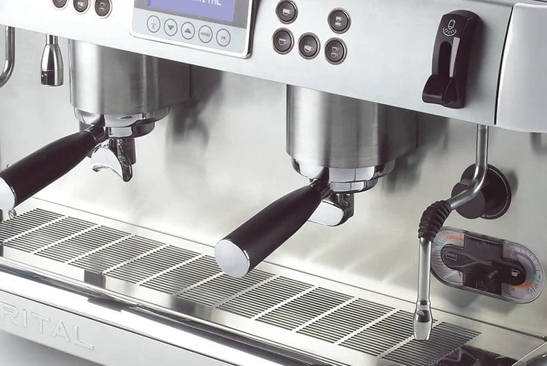 Iberital - 3 Group Commercial Espresso Machine - White