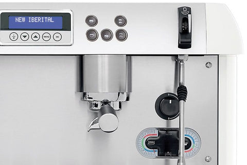 Iberital - 2 Group Commercial Espresso Machine - White