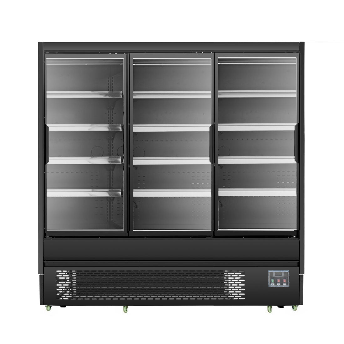 CLEARANCE - Bonvue 4 Shelves Open Chiller with Tempered Glass Doors - OD-2080P-VIC963