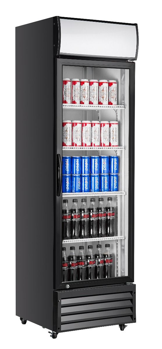 1 Door Drink Fridges Single Glass Door | Atosa | P380WA