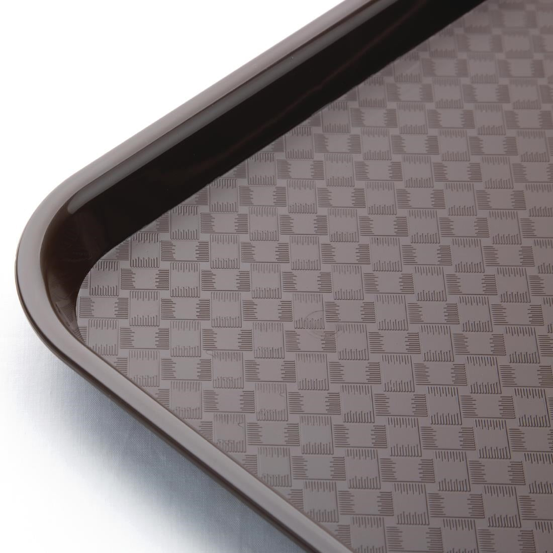 Olympia Kristallon Polypropylene Foodservice Tray 305 x 415mm Brown - P503