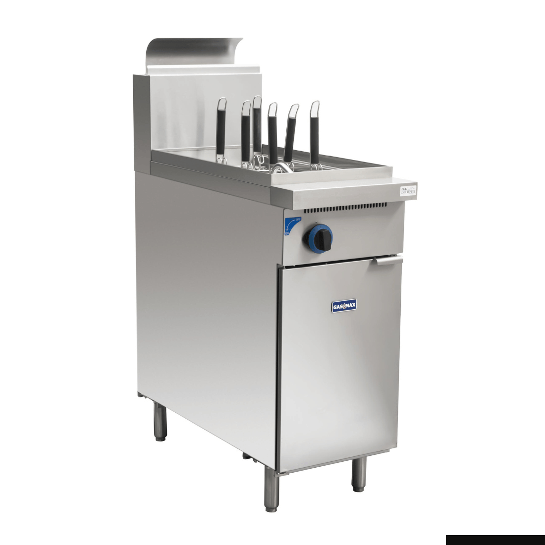GasMAX V Pan Natural Gas 6 Baskets Pasta And Noodle Cooker PC150-6
