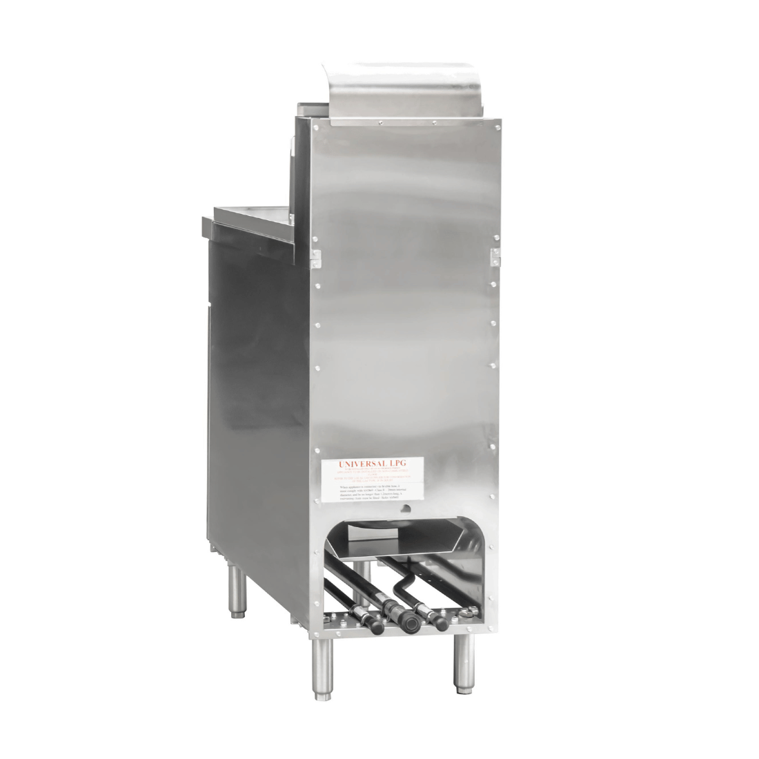 GasMAX V Pan Natural Gas 6 Baskets Pasta And Noodle Cooker PC150-6