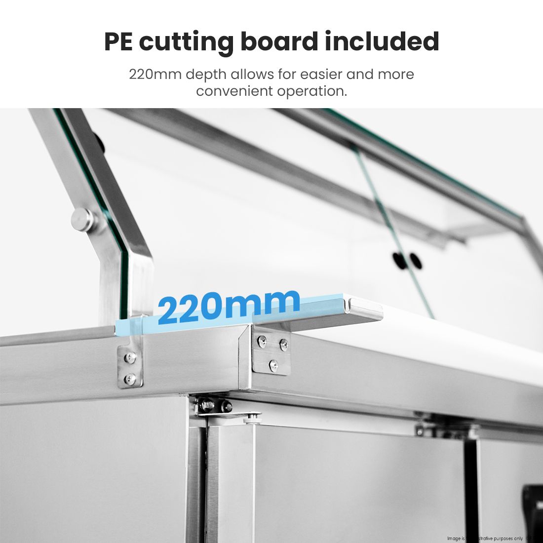 Thermaster Cold Salad & Noodle Bar 6X1/1 GN Pans - PG210FA-XG