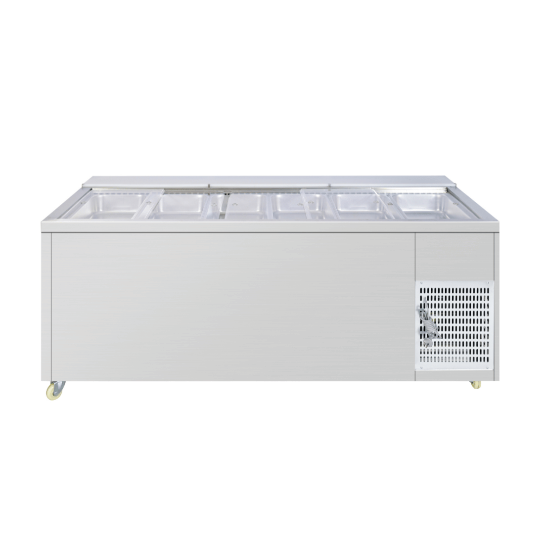 Thermaster Three Door Cold Bench Salad Station 6X1/1 GN Pans PG210FA-XB