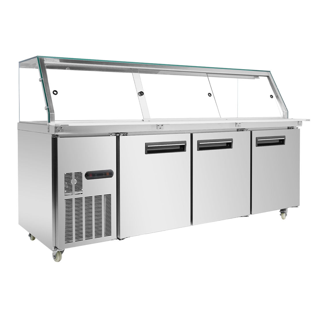 CLEARANCE - Thermaster Cold Salad & Noodle Bar 6x1/1 GN Pans - PG210FA-XG-NSW2170