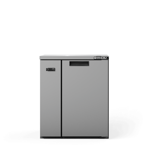 Williams Cameo - One Door Stainless Steel Remote Back Bar Counter Display Refrigerator HC1RSS