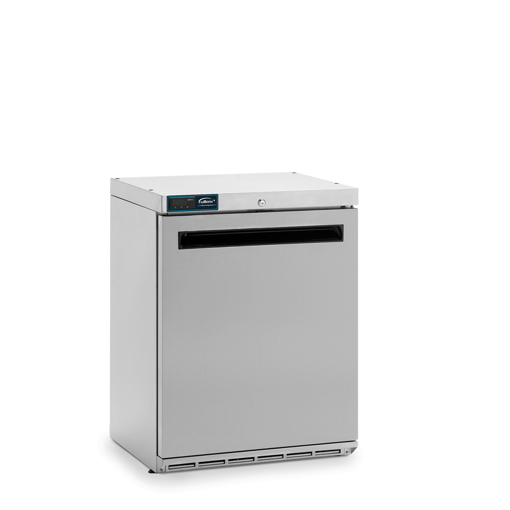 Williams Amber Hydrocarbon  - One Door Under Counter Storage Freezer LA135SS-HC
