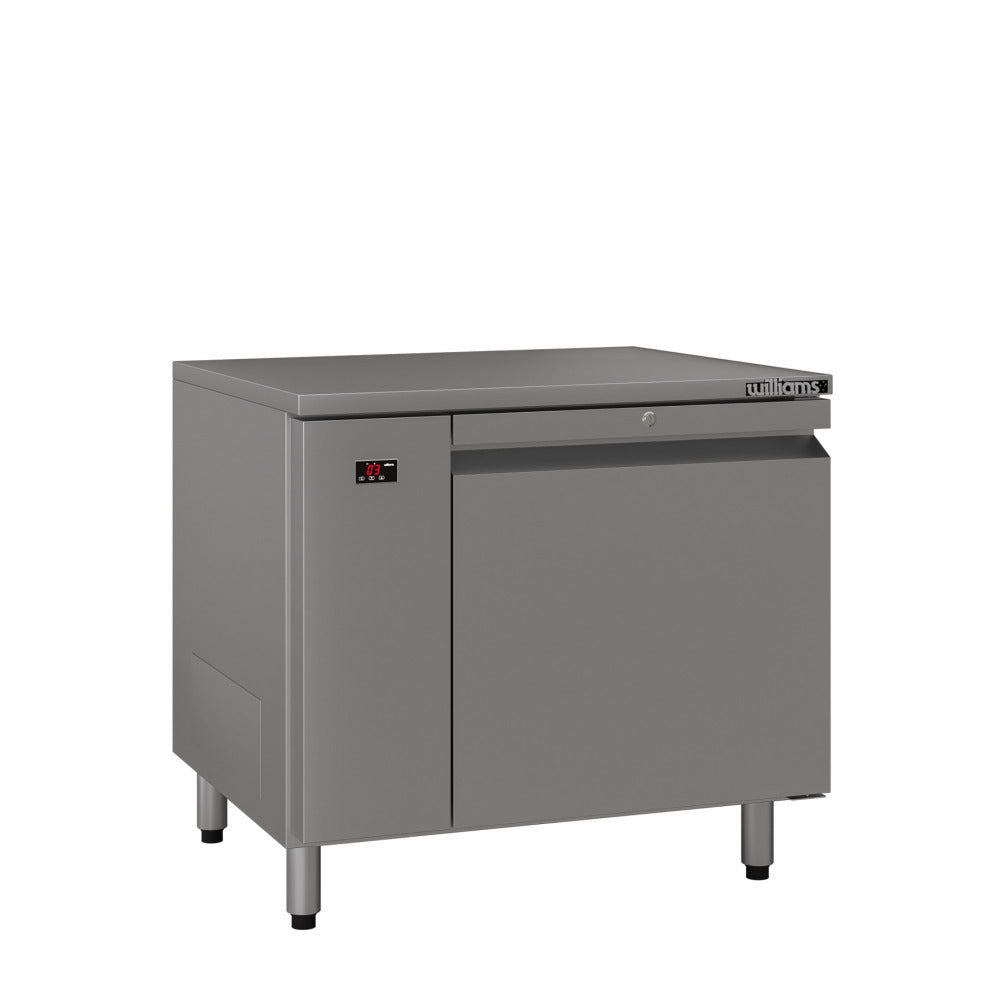 Williams Emerald - One Door Stainless Steel Remote Under Counter Storage Freezer LE1RSS