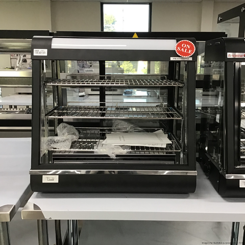 CLEARANCE - Benchstar Pie Warmer & Hot Food Display - PW-RT/660/TGE-VIC1062